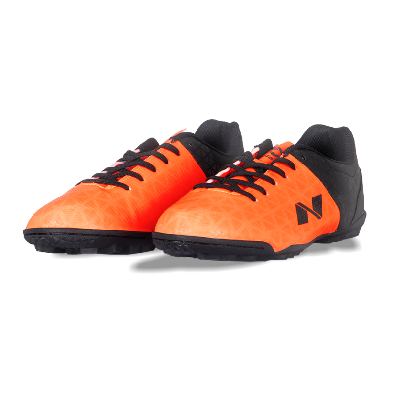 Nivia aviator football shoes black orange online